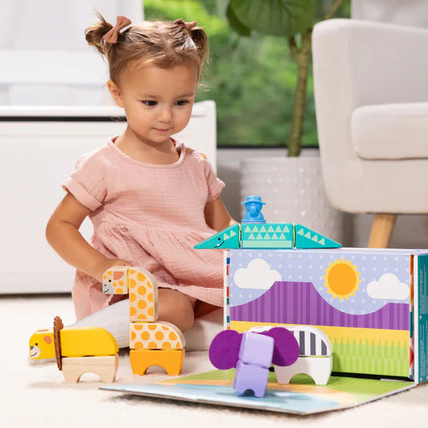 Melissa & Doug Blockables Play Set - Safari