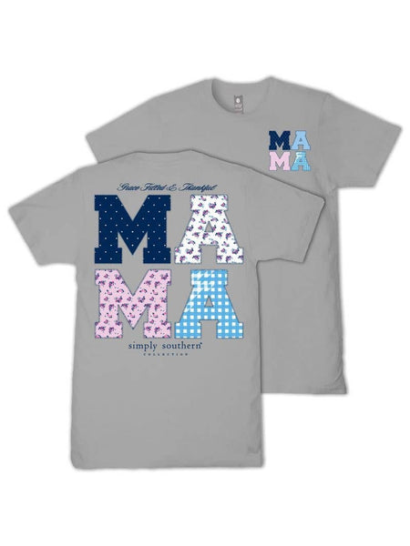 SS Preppy Mama Tee
