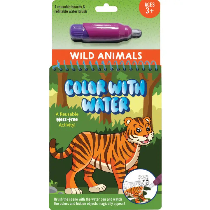 Wild Animals Color with Water