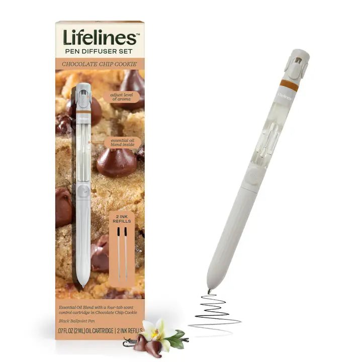 Lifelines Pen Diffuser Set - Chocolate Chip Cookie