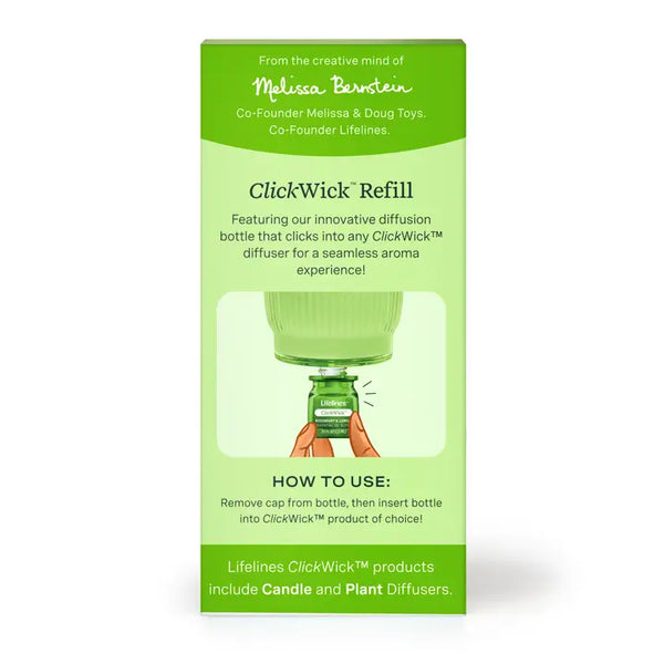Lifelines ClickWick Refill - Rosemary & Lemon