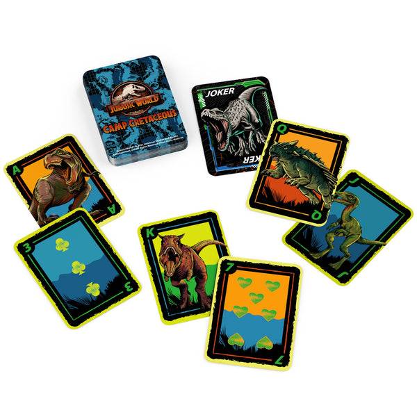 Jurassic World Playing Cards Tin