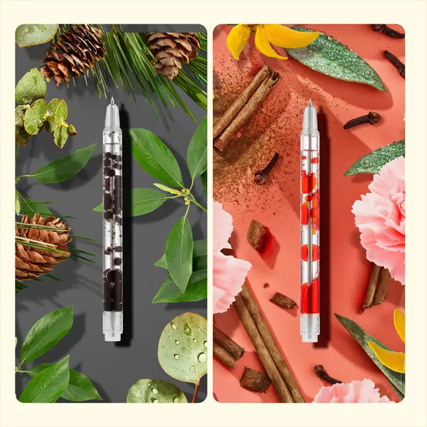 Lifelines Scented Lava Pens - Black & Red