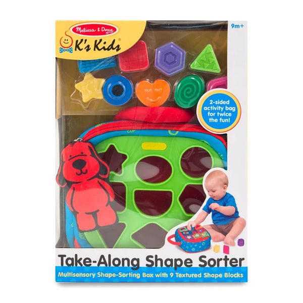 Melissa & Doug K's Kids Take Along Shape Sorter