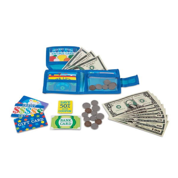 Melissa & Doug Pretend To Spend Wallet