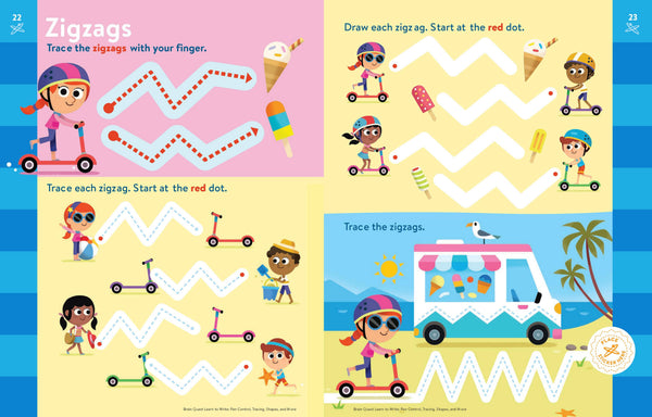 Brain Quest Learn to Write: Pen Control & Tracing