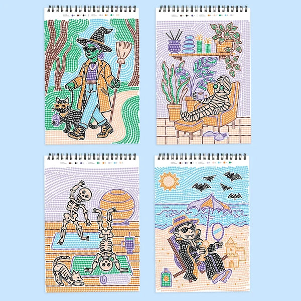 Lifelines FlowArt Dot By Letter - Spooky Season