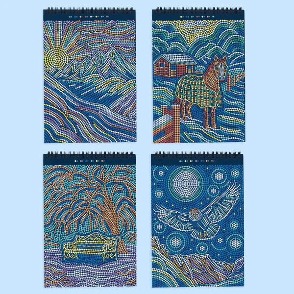 Lifelines FlowArt Metallic Ink Dot By Letter - Winter's Glow