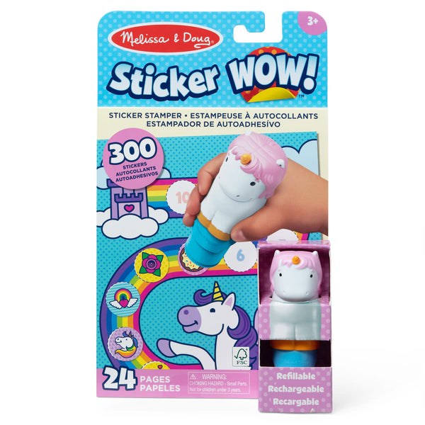 Melissa & Doug Sticker Wow! Activity Pad Set - Unicorn