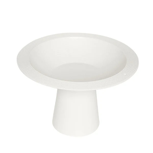 Melamine Shallow Bowl - Pinstripes