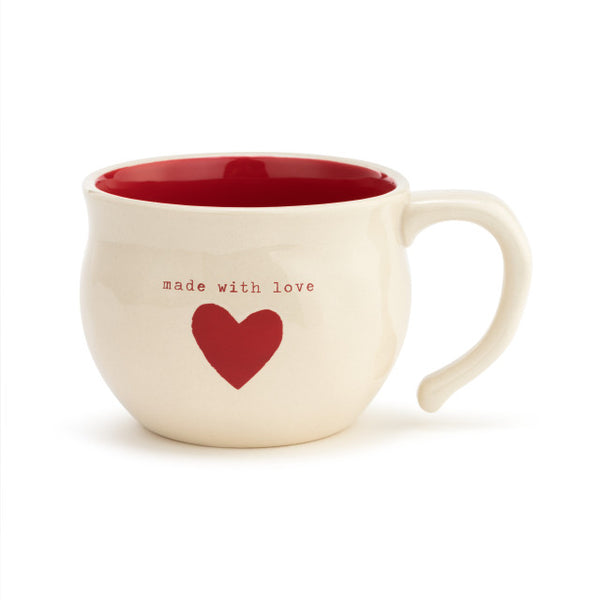 Made with Love Soup Mug
