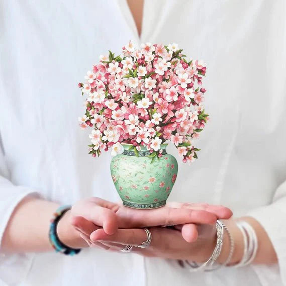 Mini Japanese Cherry Blossoms Pop-Up Flower Bouquet