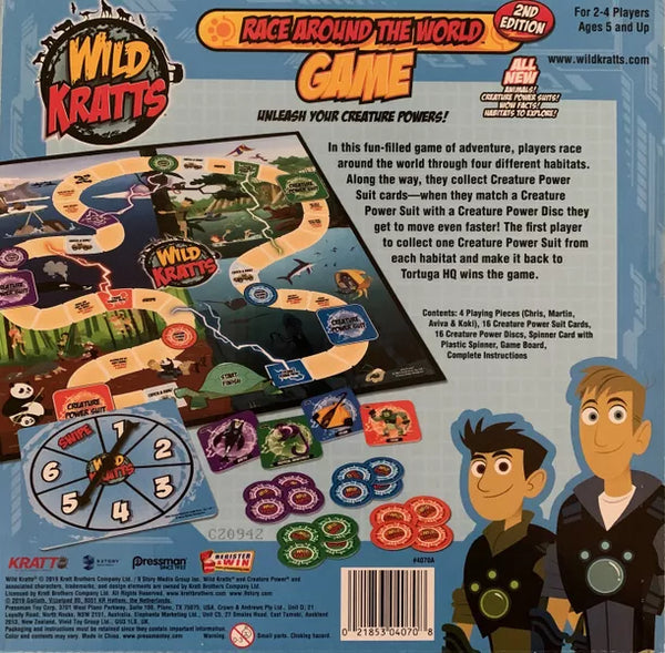 Wild Kratts Around the World Game