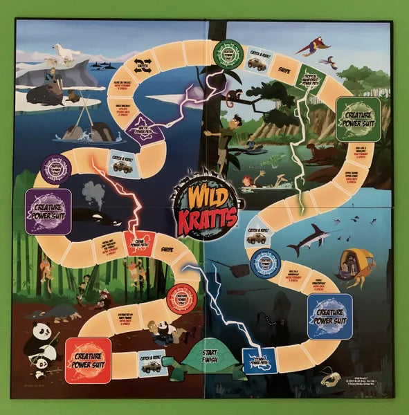 Wild Kratts Around the World Game