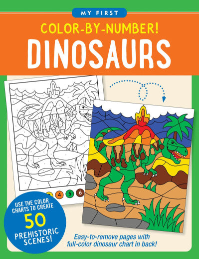 Dinosaurs Color by Number
