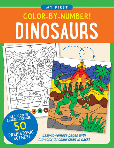 Dinosaurs Color by Number