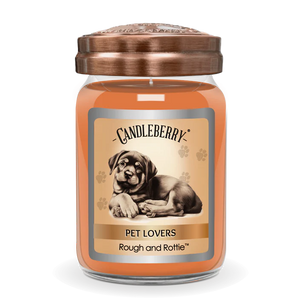 Rough and Rottie Pet Lovers Candle