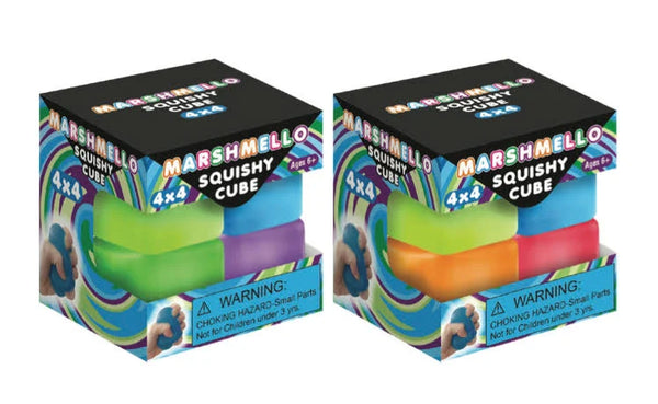 Marshmello Squishy Mini Cube 4x4