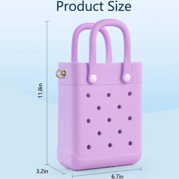 Purple Charm Tote Bag