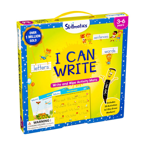 I Can Write! Write & Wipe Activity Mats
