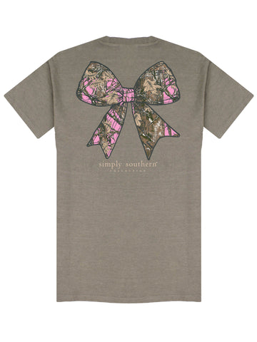 Camo Bow SS Tee