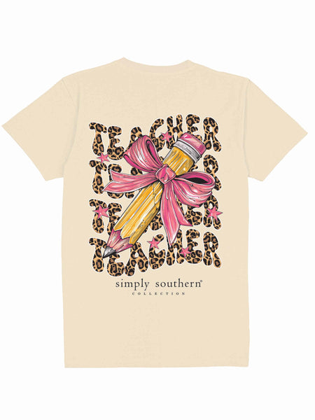 Teacher Bow SS Tee