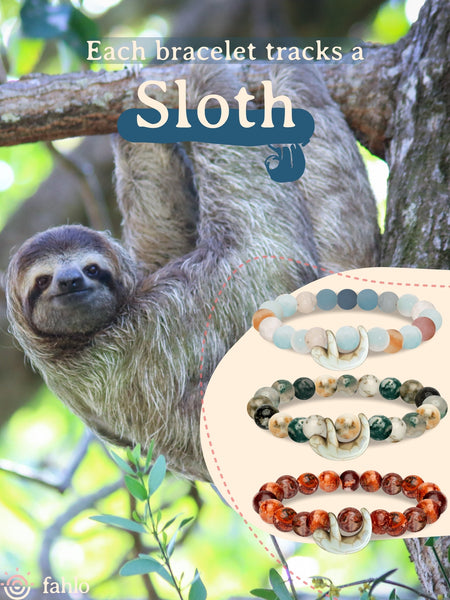 Fahlo Wander Bracelet - Sloth
