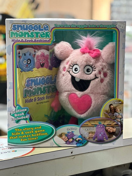 Snuggle Monster Hide & Seek Bedtime - Pink