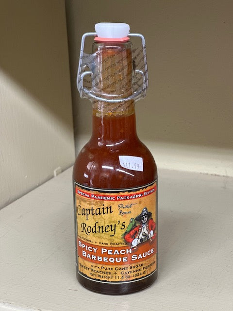 Spicy Peach Barbeque Sauce