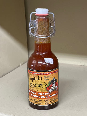Spicy Peach Barbeque Sauce