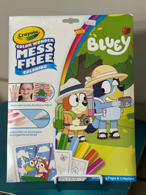 Bluey Family Trip Coloring Pages