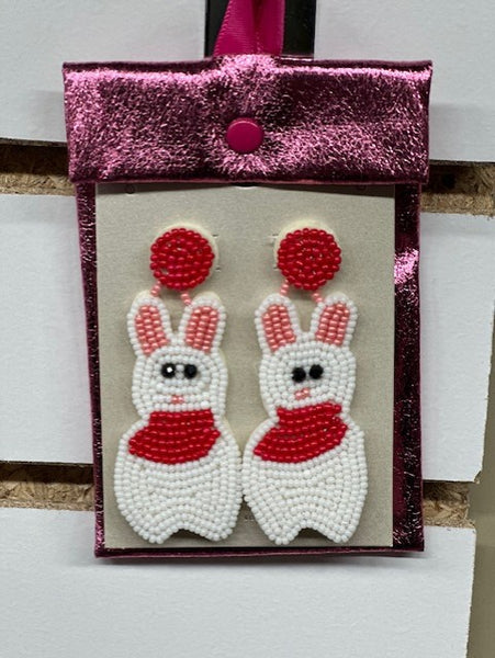 Easter Bunny Statement Earrings