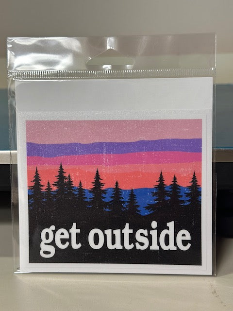 Get Outside Sticker