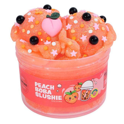 Peachybbies Peach Boba Slushie