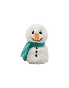 Green Scarf Snowman Warmie Junior