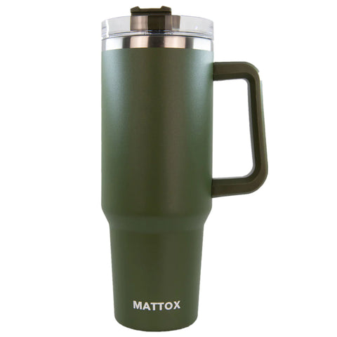 MATTOX Olive Green Tumbler