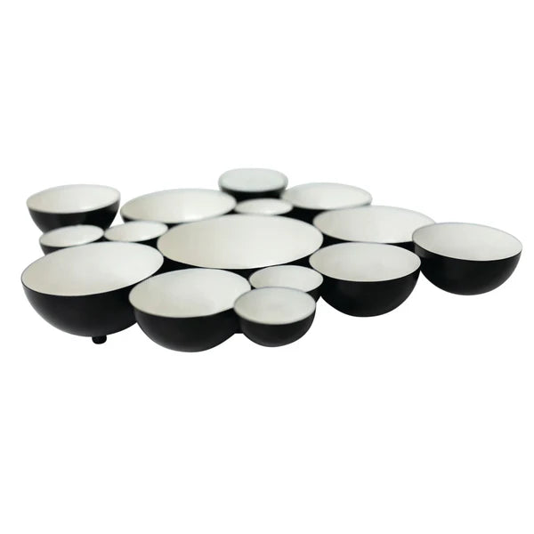 Black & White Bubble Bowl