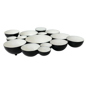 Black & White Bubble Bowl