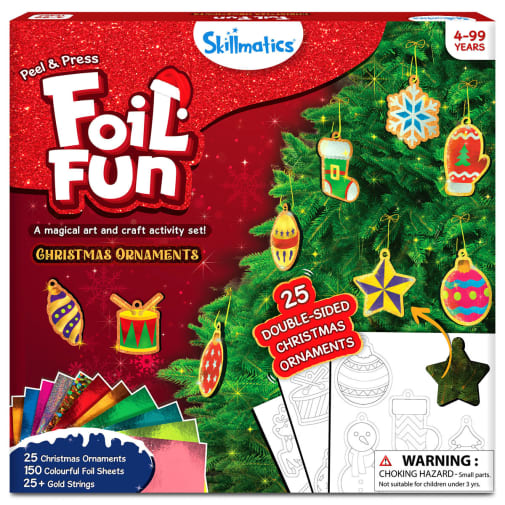 Christmas Ornaments Foil Fun