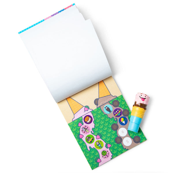 Melissa & Doug Sticker Wow! Activity Pad Set - Ice Cream