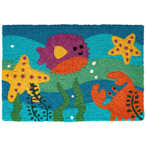 Puffer and Crab JB Rug