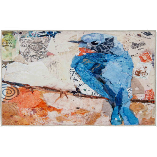 Backyard Bluebird Rug