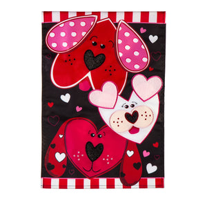 Puppy Love Garden Flags