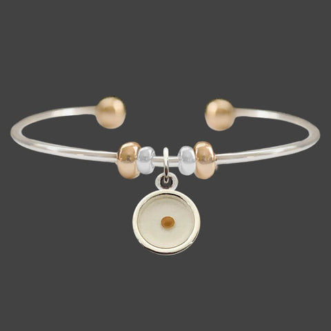 Disk Shaped Mustard Seed Bracel