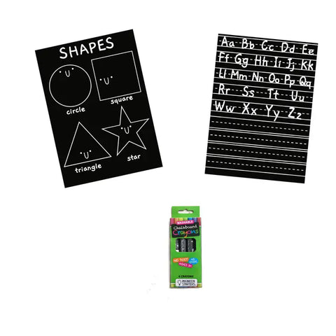Letters/Shapes Mini Mat Set