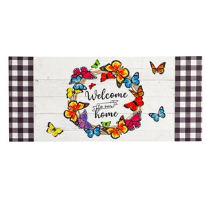 Butterfly Welcome Switch Mat