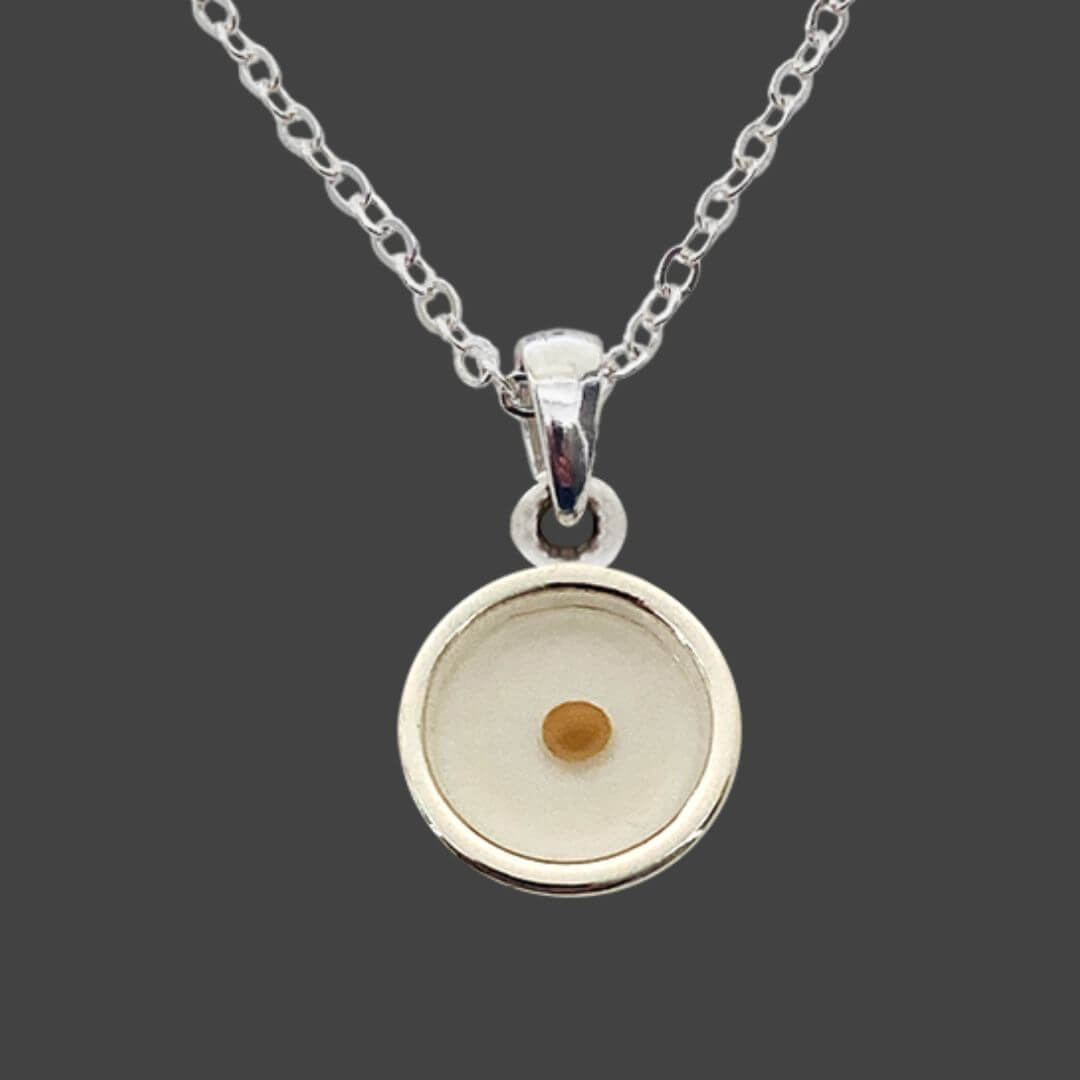 Disk Shaped Mustard Seed Neckla