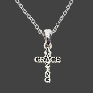 Amazing Grace Cross Pend Neck