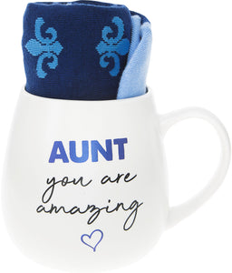 Aunt Mug & Sock Set