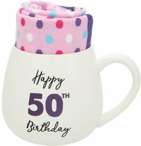 50th Birthday Mug & Sock Set